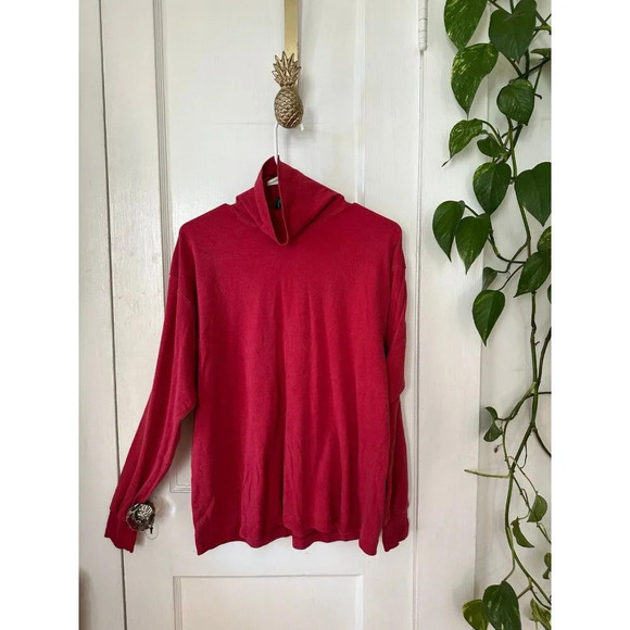 Flying Colors Sweaters - Flying colors women’s size large red turtleneck